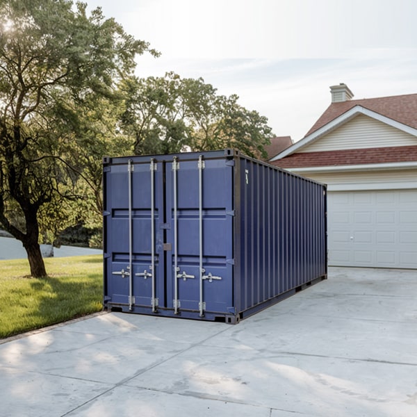 it's important to check with local regulations and requirements before placing residential storage containers on your property